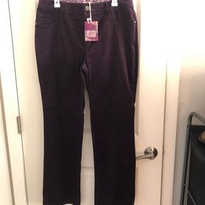 Soft purple jeans
